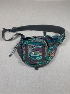 Orvis Fishewear Fly Fishing Sling Groovy Grayling Fly Fishermans Bag